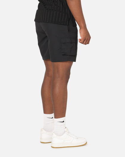 Sik Silk Cargo Swim Shorts Black