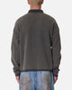 MNML Polo Thermal Long Sleeve T-Shirt Charcoal Grey