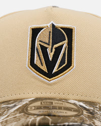 New Era Vegas Golden Knights 'Realtree Visor' 9FORTY A-Frame Snapback Official Team Color
