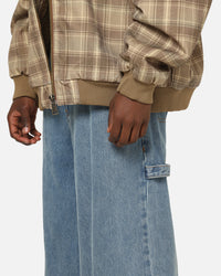 Carre Baggy Carpenter Jeans Mid Blue Denim