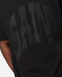 Saint Morta Outlaw Xweave Boxy T-Shirt Black