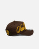 New Era San Diego Padres "Calligraphic" 9Forty A-Frame Snapback Dark Brown