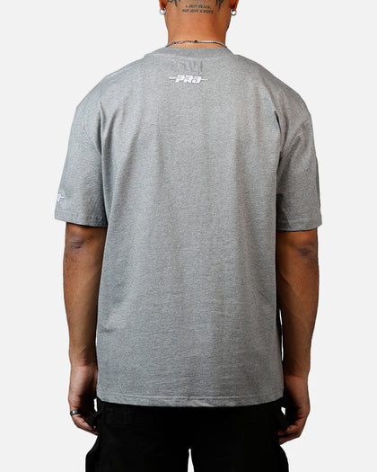 Pro Standard New York Yankees Reverse French Terry T-Shirt Grey