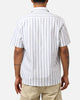 Raised By Wolves Striped Club Shirt Light Blue