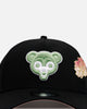 New Era Chicago Cubs 'Satin Flower' 9FORTY A-Frame Snapback Black/Pink