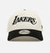 New Era Los Angeles Lakers 'Easy Chrome Black' 9FORTY A-Frame Snapback Chrome/Black