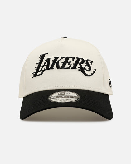 New Era Los Angeles Lakers 'Easy Chrome Black' 9FORTY A-Frame Snapback Chrome/Black