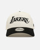 New Era Los Angeles Lakers 'Easy Chrome Black' 9FORTY A-Frame Snapback Chrome/Black