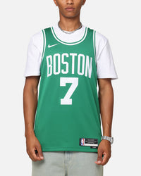 Nike Jaylen Brown Boston Celtics #7 Icon Edition 2022/23 Nike Dri-Fit NBA Swingman Jersey Clover