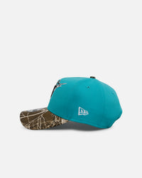 New Era Florida Marlins 'Realtree Visor' 9FORTY A-Frame Snapback Official Team Color
