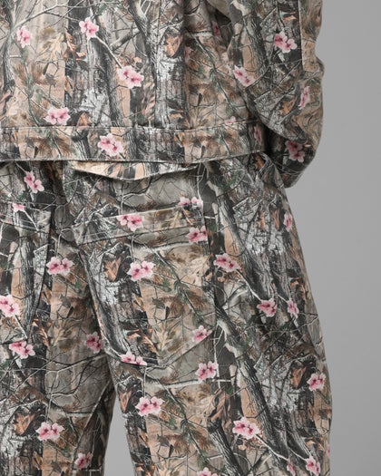 Loiter Thrasher Pants Pink Tree Camo