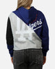 New Era Women's Los Angeles Dodgers Team Split Hoodie Blue/Grey