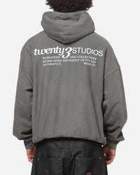 XXII Collectives Hoodie Charcoal/White