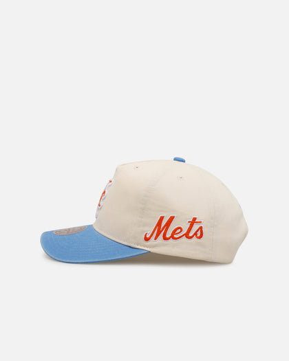 Mitchell & Ness New York Mets 'Washed Cotton' Deadstock Snapback Off White