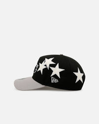 New Era Los Angeles Lakers 'Stars' 9FORTY A-Frame Snapback Black/Grey