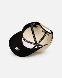 New Era Sydney Roosters 'Chrome Black' 9FORTY A-Frame Snapback White/Black