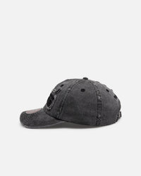 Mitchell & Ness San Antonio Spurs 'Destroyed' Dad Fit Strapback Washed Black
