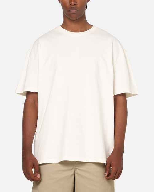 American Thrift Block Fit T-Shirt Off White