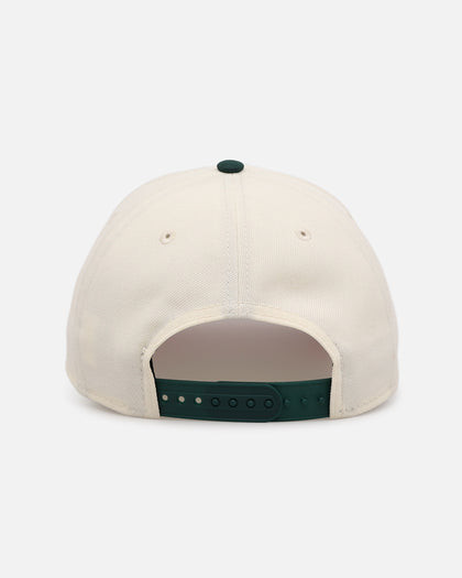 New Era Houston Astros 'Pink Satin Hearts Green' 9FORTY A-Frame Snapback Chrome/Dark Green