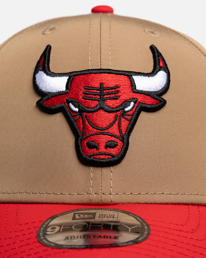 New Era Chicago Bulls "Prolite Two Tone" 9Forty A-Frame Snapback Beige/Khaki