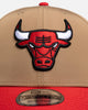 New Era Chicago Bulls "Prolite Two Tone" 9Forty A-Frame Snapback Beige/Khaki