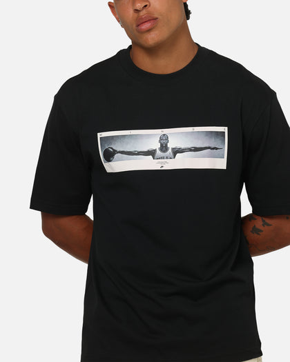Jordan Jumpman North Carolina Wings Photo T-Shirt Black/White
