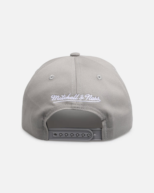 Mitchell & Ness Minnesota Timberwolves 'Upside Down Logo' Pro Pinch Snapback Grey