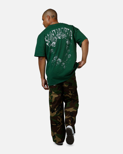 Saint Morta Heartbreak Boxy T-Shirt Green