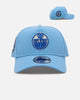 New Era Edmonton Oilers 'Sky Blue' 9FORTY A-Frame Snapback Sky Blue