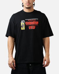 73Studio Star Wars Mando And Grogu Comic T-Shirt Black