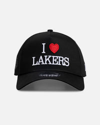 New Era Los Angeles Lakers 'Lovers' 9FORTY A-Frame Snapback Black
