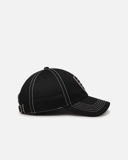 47 Brand Arsenal FC 'Contrast Stitch' 47 Clean Up Strapback Black/Bone