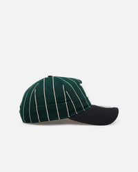 New Era Los Angeles Dodgers 'Pinstripe' 9FORTY A-Frame Snapback Dark Green