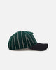 New Era Los Angeles Dodgers 'Pinstripe' 9FORTY A-Frame Snapback Dark Green