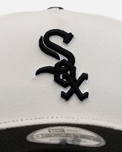 New Era Chicago White Sox 'Chrome Black' 9FORTY A-Frame Snapback Chrome/Black