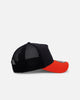 New Era Detroit Tigers 'Washed Truckers' 9FORTY A-Frame Trucker Snapback Official Team Color