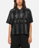 Nike Women's Sportswear Street Oversized Striped Jersey Black/Black