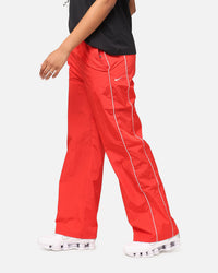 Nike Women's Sportswear High-Waisted Woven Open-Hem Pants University Red/Sail