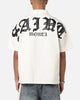 Saint Morta Gothic Noir Button Up Shirt White/Black
