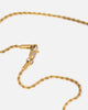 Saint Morta Rose Pendant Chain Gold