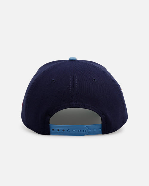 New Era Florida Marlins 'Coral' 9FORTY A-Frame Snapback Navy/Sky