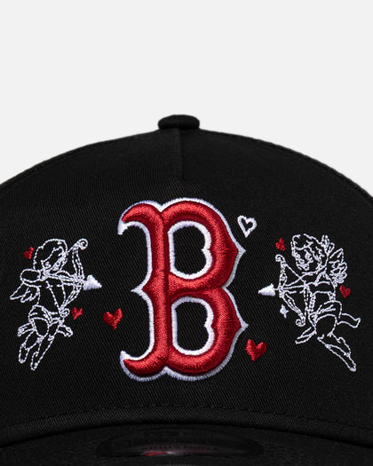New Era Boston Red Sox 'Valentines Day' 9FORTY A-Frame Snapback Black