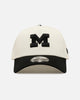 New Era Michigan Wolverines Football 'Easy Chrome Black' 9FORTY A-Frame Snapback Chrome/Black