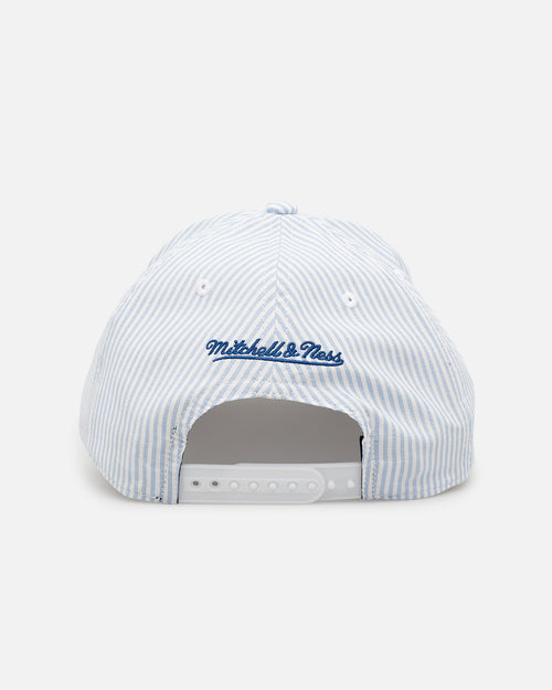 Mitchell & Ness Los Angeles Dodgers 'Seersucker' Pro Pinch Snapback Blue/White