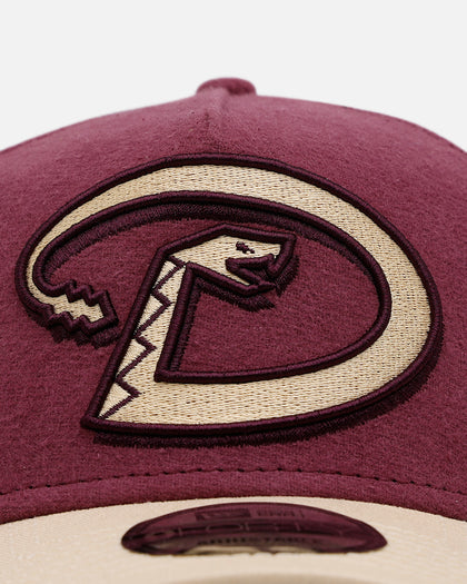 New Era Arizona Diamondbacks 'Moleskin' 9FORTY A-Frame Snapback Maroon