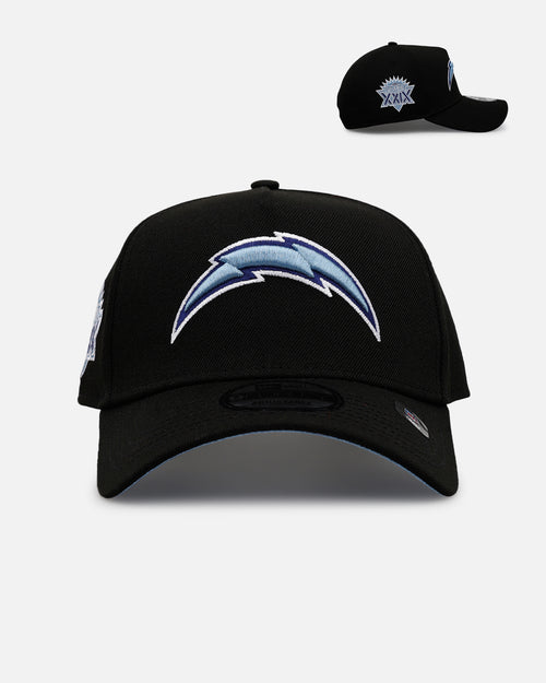 New Era Los Angeles Chargers 'Black And Sky Blue' 9FORTY A-Frame Snapback Black/Sky Blue