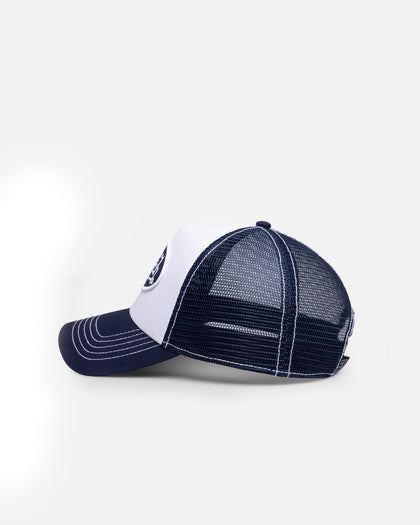 Von Dutch Grey & White Trucker Snapback Navy/White