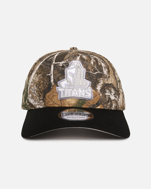 New Era Gold Coast Titans'NRL Real Tree' 9FORTY A-Frame Snapback Real Tree Camo