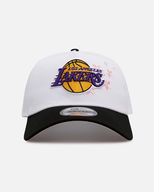 New Era Los Angeles Lakers 'Cherry Blossoms' 9FORTY A-Frame Snapback Official Team Color