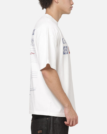 Criminal Damage Registration T-Shirt White